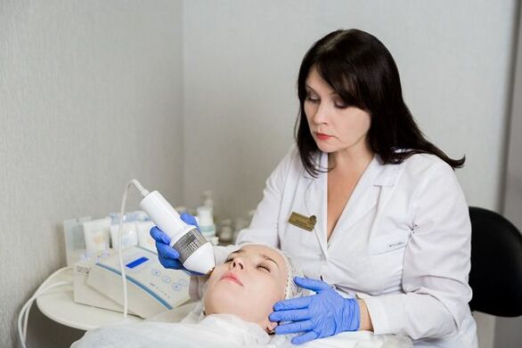 Faire une cryothérapie face à face